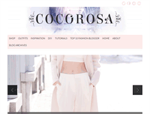 Tablet Screenshot of cocorosa.com